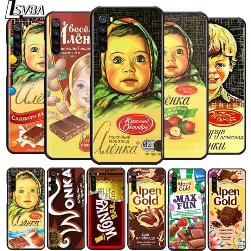 Alenka bar wonka chocolate for OPPO Reno 2 Z 2Z 2F 3 4 4Z 4F 4SE 5 Pro 4G 5G ACE 10X ZOOM F7 A5 A9 2020 Soft Black Phone Case