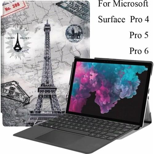 For Microsoft Surface Pro 4 5 6 7 Case Fashion Protector SurfacePro 6 Pro5 Pro4 pro7 Cover Stand Casing Capa fundas Holder