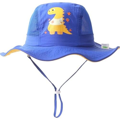 Connectyle Boys Kids UPF 50+ Sun Protection Hat Mesh Large Brim Detachable Summer Sun Play Hats for Girls