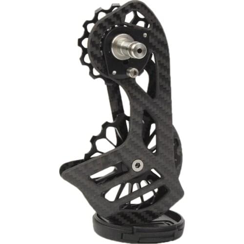 Bicycle Carbon Fiber Ceramic Rear Derailleur 17T Pulley Guide Wheel for SHIMANO R8000 R8050 8070 Bicycle Accessories