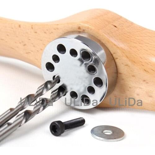Metal Tools Propeller Prop Drill Guide Drill Jig For Gas Engine DLE30 DLE55 DA50 EVO54 RC Model Airplane