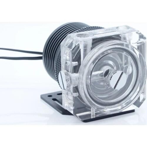 FREEZEMOD D5 Pump, PWM RGB AURA SYNC Metal Armor Set Magnetic Suspension Transparen For Water Cooling system