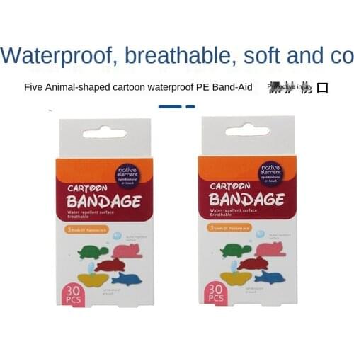 Band Aid Cartoon Bandage Medical Plaster Adhesive Wound Dressing Patch Breathable Sticker Hemostasis Emergency Kit