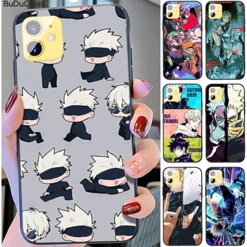 Jujutsu Kaisen Popular anime Phone Case For iphone 12 pro max 11 pro XS MAX 8 7 6 6S Plus X 5S SE 2020 XR case