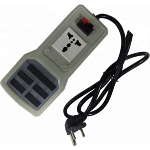 Portable power meter power tester voltage 85V-265V energy saving lamp tester with USB port