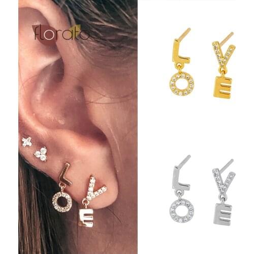 925 Sterling Silver Ear Needle Exquisite Star And Moon Pendant Korean Style Stud Earring Fashion For Women Jewelry Birthday Gift