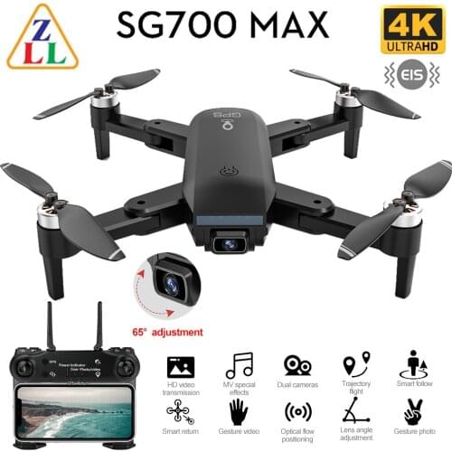 SG700 PRO MAX Drone 4K HD Camera Wide Angle 5G Drones Professional Brushless 50x Optical Follow RC Quadcopter Drones