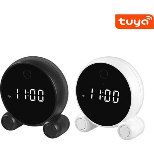 Tuya Smart Life APP Control 2MP HD IP Clock Camera P2P WiFi Security Camera CCTV Surveillance
