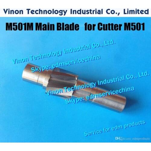 1pc) M501M Main Blade used for Wire Cutter M501, Knife for WIRE CHOPPER X056C326G51 for Mitsubishi DWC-CX series-end period, FX