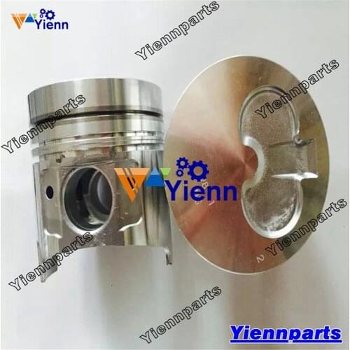 4D94E Piston With Pin Clip For Komatsu FD20 Forklift Engine Spare Parts 129901-22081