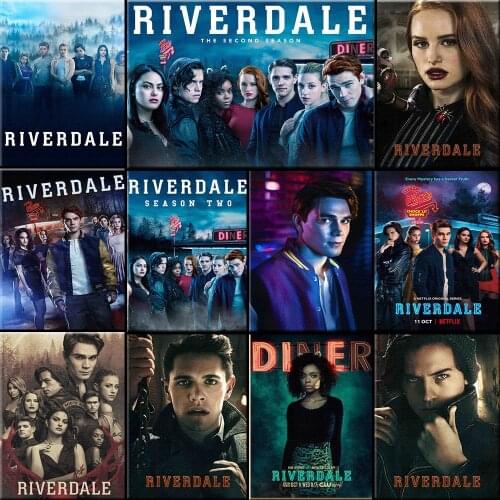 5D Diamond Painting Riverdale Character Classic Posters Full Square Beads Embroidery Cross Stitch Kit Mosaic Movie Figure Gift