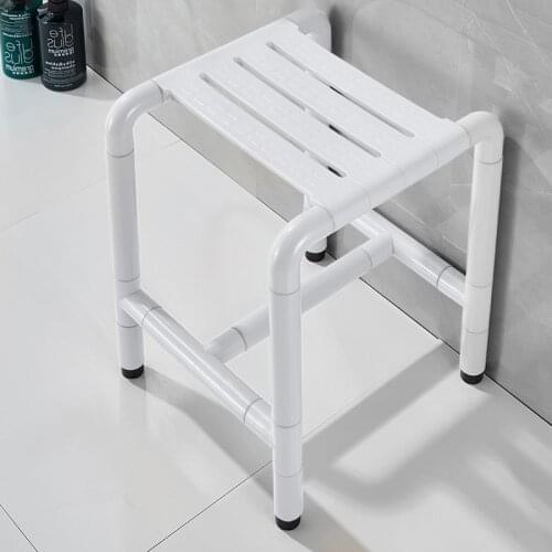 Bathroom barrier-free bath stool seat chair toilet elderly disabled stainless steel non-slip seat stool bath stool