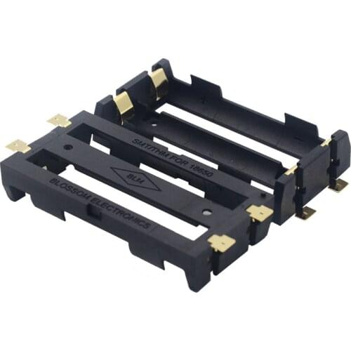 ABS 18650 Power Bank Cases 1X 2X 18650 Battery Holder Storage Box Case 1 2 Slot Batteries Container with Hard Pin SMT Accessory