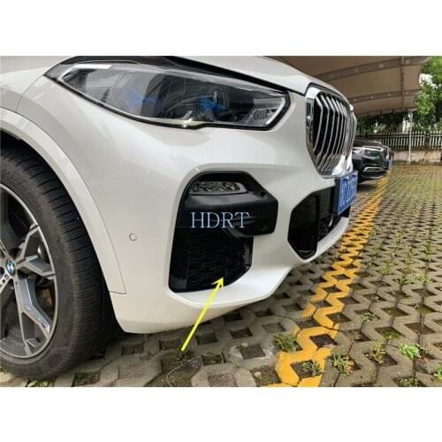 For BMW X5 G05 M Sport 2019 2020 ABS Chrome Exterior front Tail Fog Light Lamp Cover Trim 2pcs Car Styling Accessories