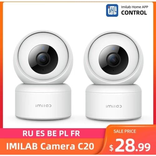 Home Security Camera IMILAB C20 Indoor Security WiFi Camera with Night Vision, 2-Way Audio, Works with Alexa, Motion Tracking