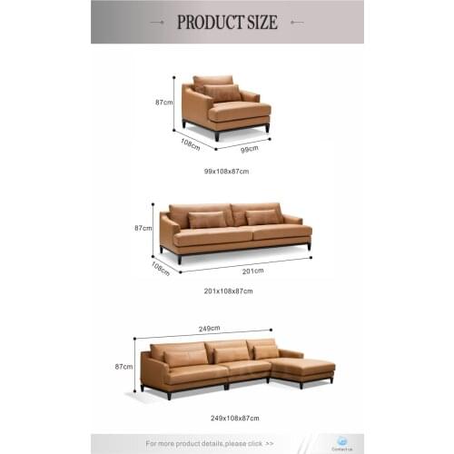 Beautiful 3 piece couch sofa set tan camel leather leaving room sofa set livingroom italian royal lether love seat sofa set