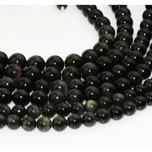 Natural Rainbow Obsidian Loose Round Beads 8mm,10mm,12mm