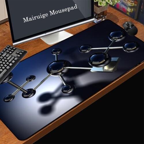 Mairuige Game Cartoon Mouse Pad Natural Rubber Non-slip Stereo Atomic Structure Diagram Student Office Computer Desk Pad