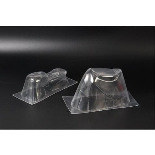 1:8 Scale Motorcycle Model Clear Car Shell + Decorative Stickers For Kyosho Honda RS125 Moto Toys