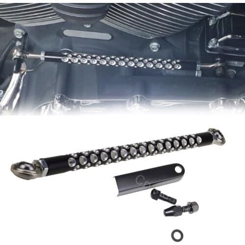 Motorcycles Black Silver Gear Shift Linkage Lever For Harley Softail Touring Electra Wide Glide Road King Fat Boy Dyna 1980-2017