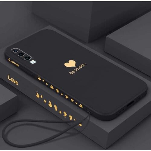For Huawei P40 P30 P20 P50 Pro Case Soft silicone Skin Love protective Back Cover Case For huawei P20 P40 Lite P Smart Z shell