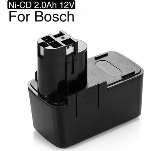 Ni-CD 2000mAh 12V Replacement Tool Battery For Bosch 12V 2.0Ah BAT011 BH1214H BH1214L BH1214MH H1214N B2300