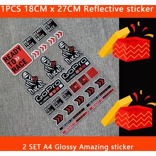 Reflective Sticker For KTM 250 390 690 750 1090 1290GT DUKE 200 RC TMXK 109 Modified Fuel Tank Side Box Sticker