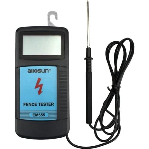 All-sun EM555 Electric Fence tester Keyring voltage Tester controllers measurement 300V -9900V