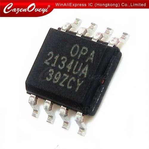 10pcs/lot OPA2134UA OPA2134U OPA2134 2134UA SOP-8 In Stock