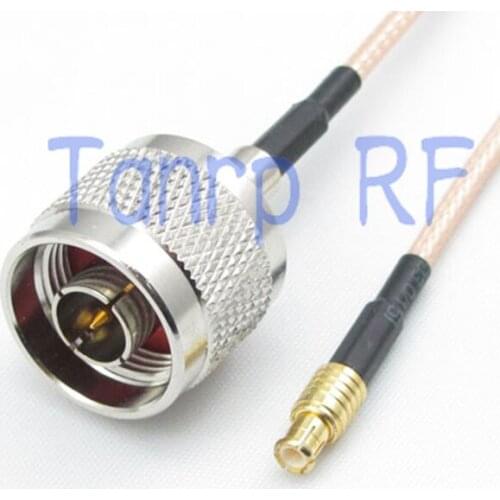 6in N male plug to MCX male plug RF adapter connector 15CM Pigtail coaxial jumper cable RG316 extension cord