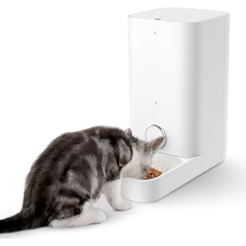 Automatic Cat Feeder Dog Food Dispenser Wi-Fi Phone Remote Smart Feeder with Timer Programmable Pet Feeder for Cats Dogs