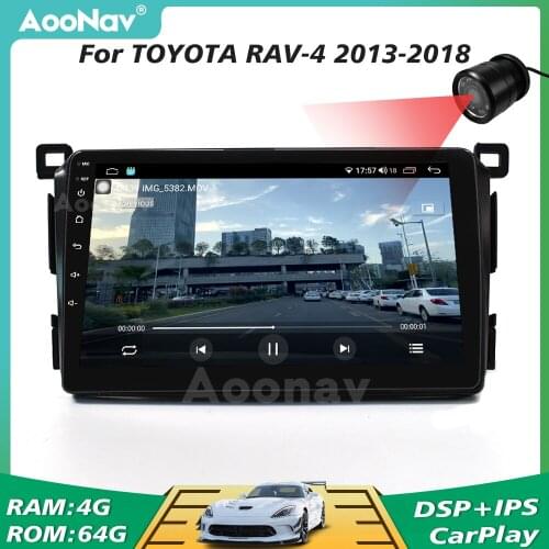 Car Radio For Toyota RAV-4 2013-2018 Style Wireless WIFI GPS Navigation Stereo Multimedia Player Head Unit 2 Din Autoradio