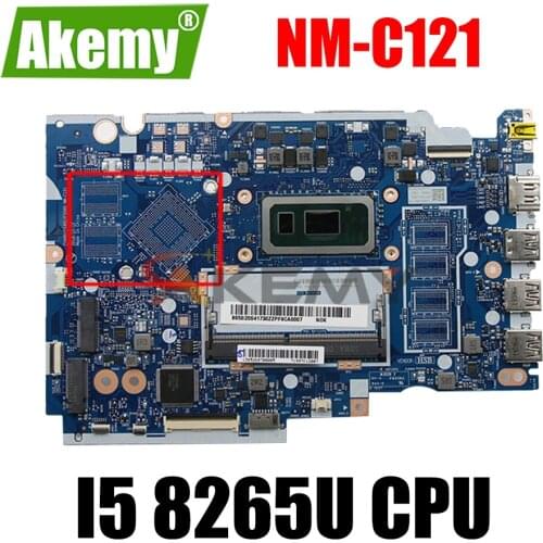 For Lenovo Ideapad S145-15IWL V15-IWL Laptop motherboard FV440 FS441 FS540 NM-C121 With CPU I5 8265U 100% fully tested