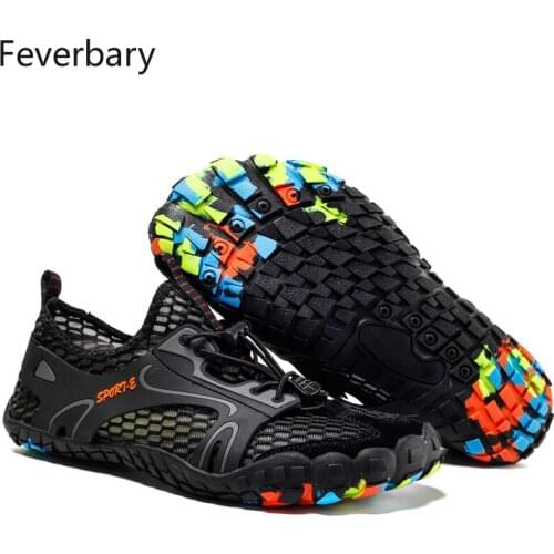 Feverbary Aqua Shoes Men Fishing Beach Barefoot Water Shoes Women Outdoor Hiking Quick Dry Breathable Sneakers