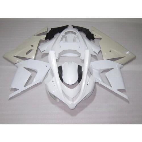 Customize motorcycle Fairing kits for Kawasaki ZX10R 2004 2005 NINJA ZX-10R 04 05 white black ABS fairings set YV6