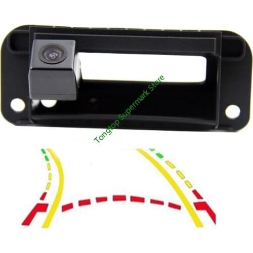 Car Trunk handle Intelligent Trajectory Tracks Rear View Camera For Mercedes Benz C W204 C180 C200 C260