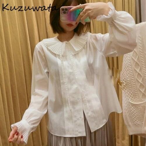 Kuzuwata White Blouses