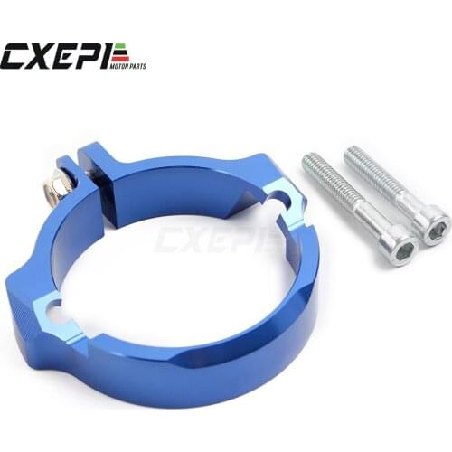 Motorcycle TE310I 2019 CNC Adaptation Flange Engine Muffler Exhaust Outlet Pipe Clamp For Husqvarna TC TE 250 TE TX300 2017-2018