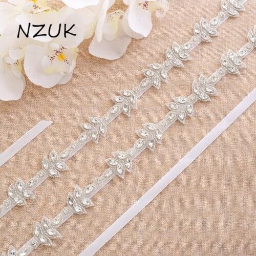 Diamond Bridal Belt Rhinestones Wedding Belts Wedding sash for girl Bridal Sashes For Vintage Wedding Dress Y180S