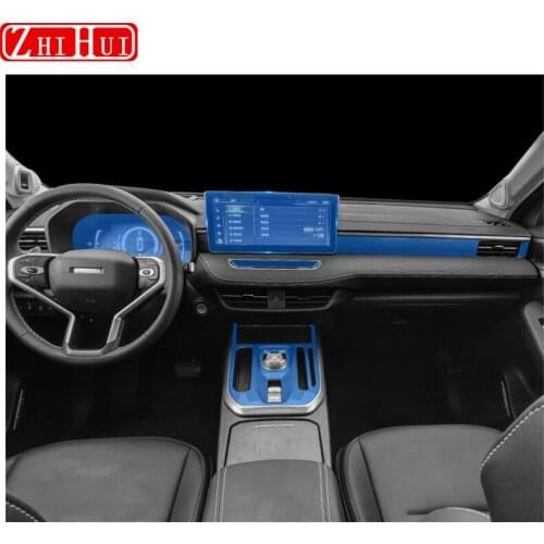 TPU Car Interior Gear Dashboard Protective Film Transparent For Great Wall Haval Hover Jolion 2021 2022 Anti-scratch Accessories