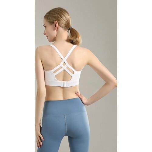 Women 4XL Yoga Sport Bra Women Shockproof Sexy Back Sports Bralette Breathable Athletic Gym Running Vest Tops