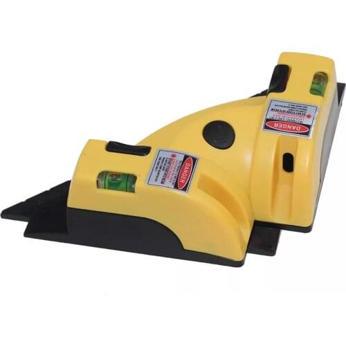 1Pcs Pro Vertical Horizontal nivel laser level 90 Degree Horizontal Laser Line Square Right Angle Projection Measurement Tool