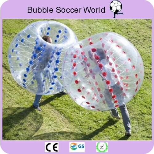 2018 Hot Sales Free Shipping 1.5m Inflatable Bubble Soccer Ball Bumper Bubble Ball Zorb Ball Bubble Football physical exercise