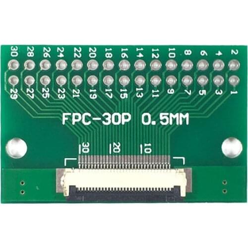 30Pin 0.5mm FPC Connector To Pitch 1.0mm Converter Board