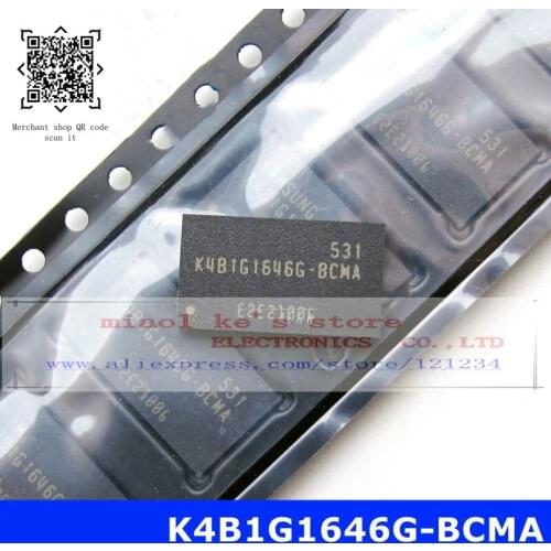 [5pcs]100%New original: K4B1G1646G-BCMA K4B1G1646G-BCKO K4B1G1646G-BCH9 BGA