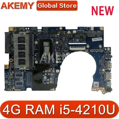 Akemy UX303LAB Laptop motherboard for ASUS UX303LA UX303LB UX303LN UX303LA UX303L U303L mainboard 4G RAM i5-4210U SR23Y
