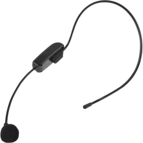 2in1 UHF Wireless Microphone Head-wear Mic for Loundspeaker Speech Teaching XXUC