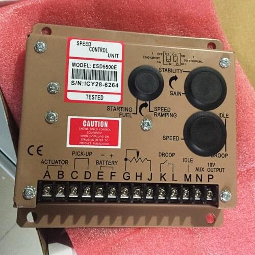 Fast delivery ESD5500E Generator speed control Regulador de control de velocidad del motor
