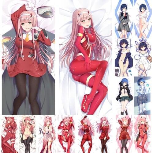 DARLING in the FRANXX zero two 02 ICHIGO 015 Cosplay Dakimakura Pillow Case Hugging Body Prop