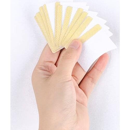 Damman 40pcs Eyelash Extension Remover Cotton Pads Eye Pillow Pads Under Eye Protection Patches for Removing Grafting Eyelash